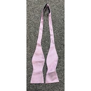 Daniel Cremieux 100% Silk Bow Tie Adjustable Pink Bowtie